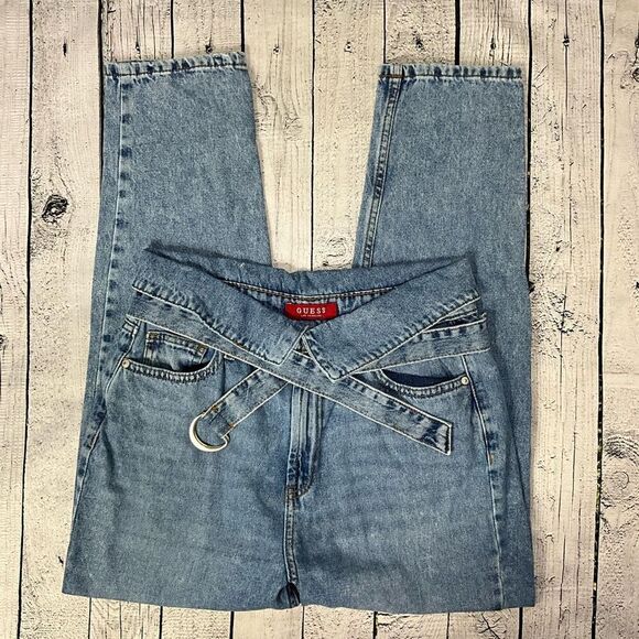 VINTAGE GUESS Tapered Leg Jeans - Picture 1 of 6